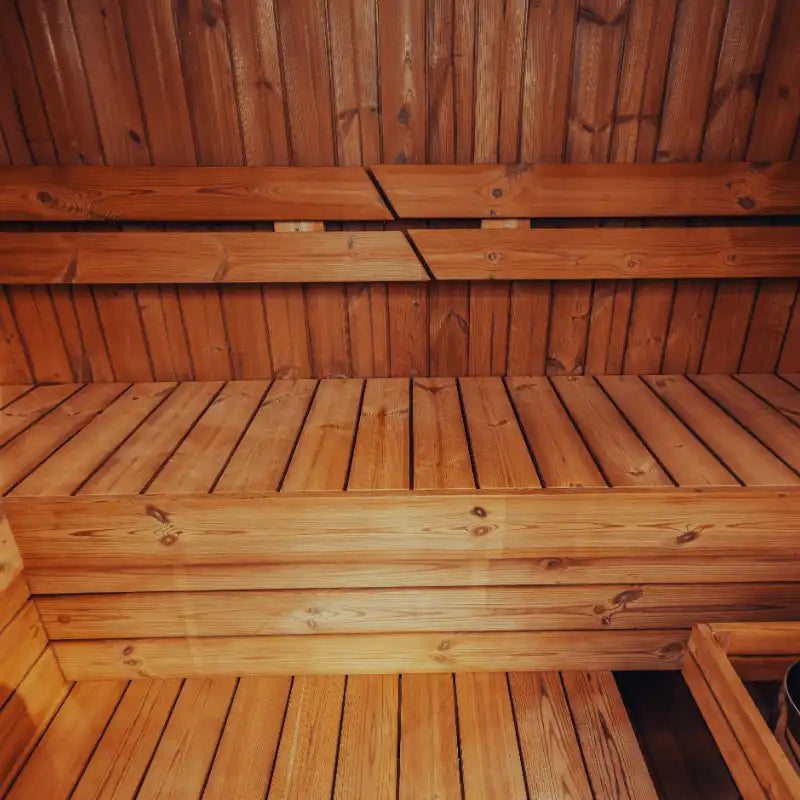 Mande MW12 ThermoWood® Outdoor Sauna: Up to 3 people | ThermoWood