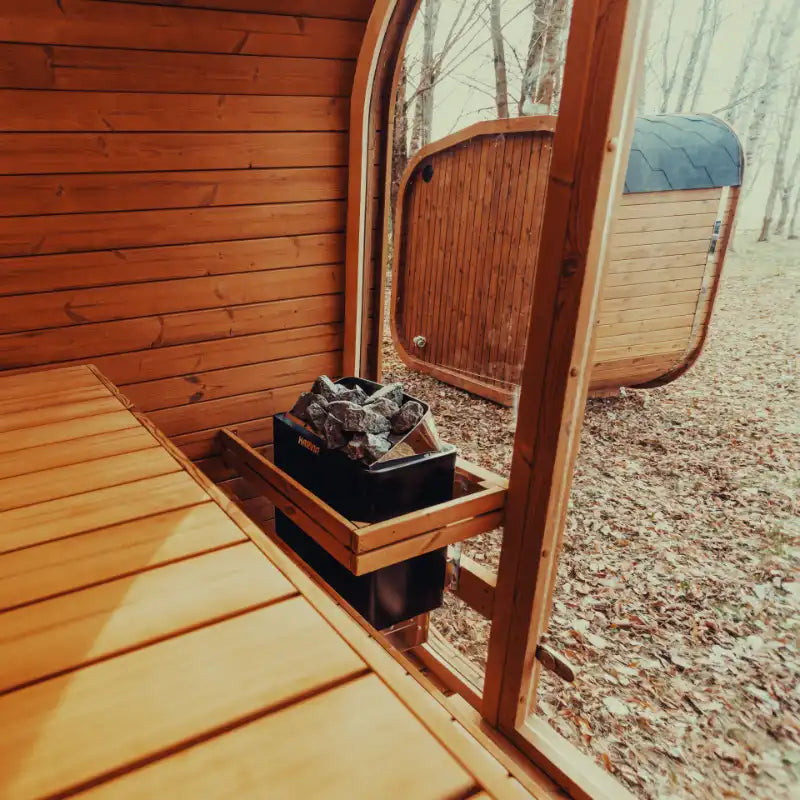 Mande MW16 ThermoWood® Outdoor Sauna