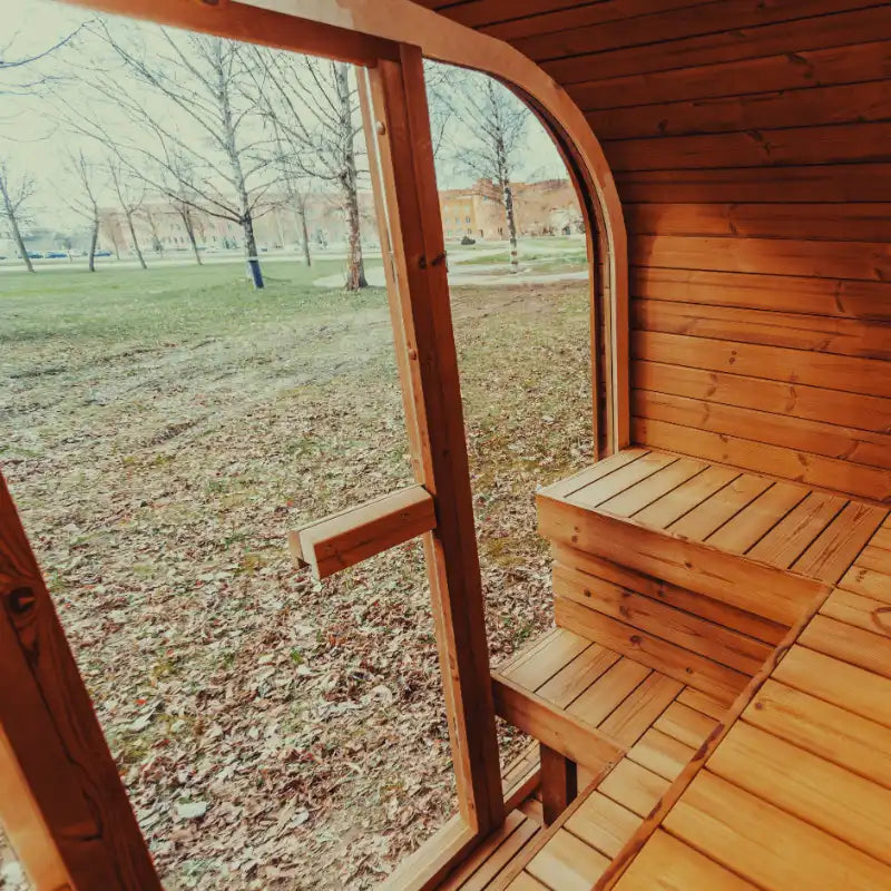 Mande MW16 ThermoWood® Outdoor Sauna