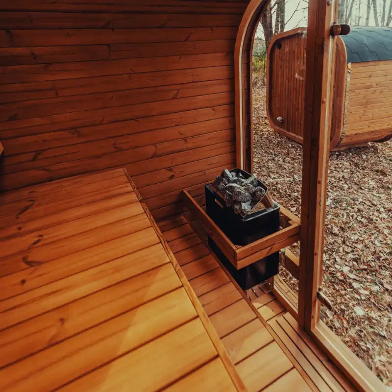 Mande MW16 ThermoWood® Outdoor Sauna
