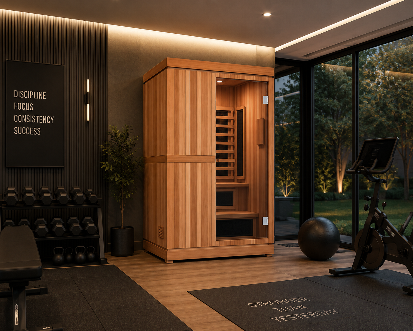 Finnmark FD-4 Trinity Infrared & Steam Sauna Combo