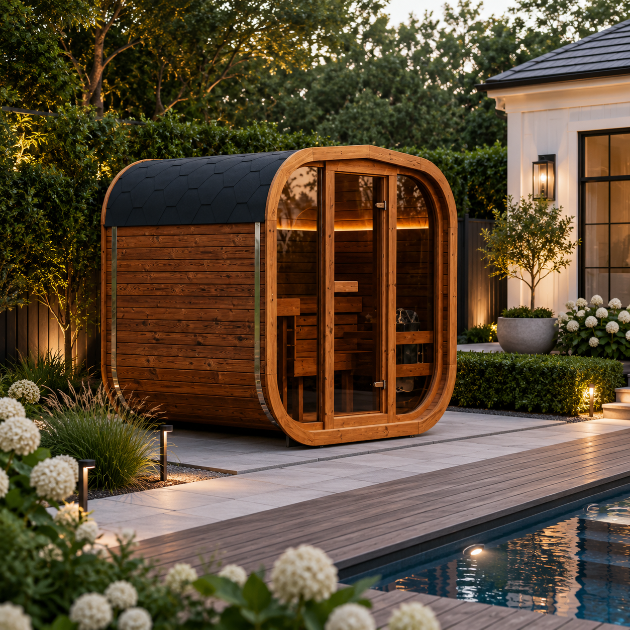 Mande MW20 ThermoWood® Outdoor Sauna