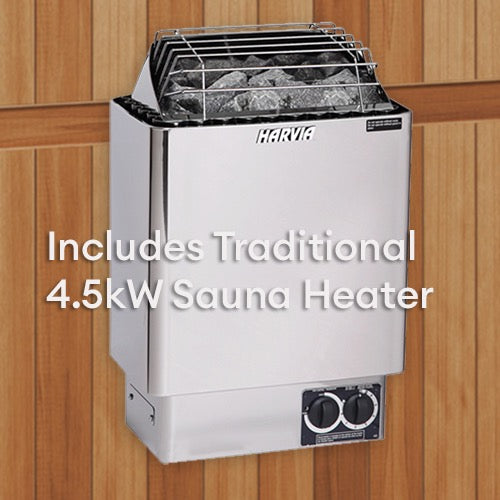 Finnmark FD-5 Trinity XL Infrared &amp; Steam Sauna Combo