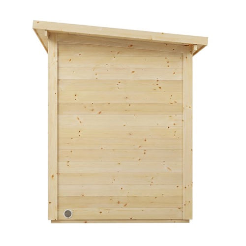 SaunaLife Model G2: Garden Series Outdoor Home Sauna Kit, Up to 4 Persons