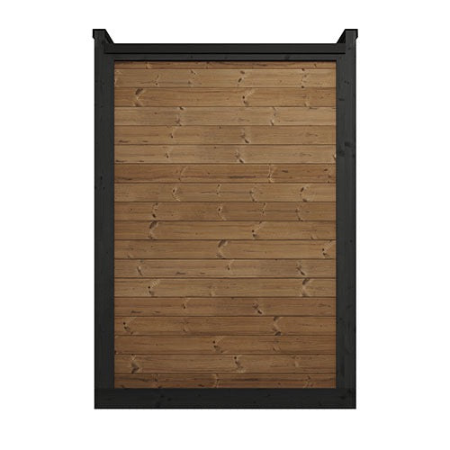 SaunaLife Model GL4; Luxury Series Outdoor Home Traditional Sauna, Up to 4 Persons