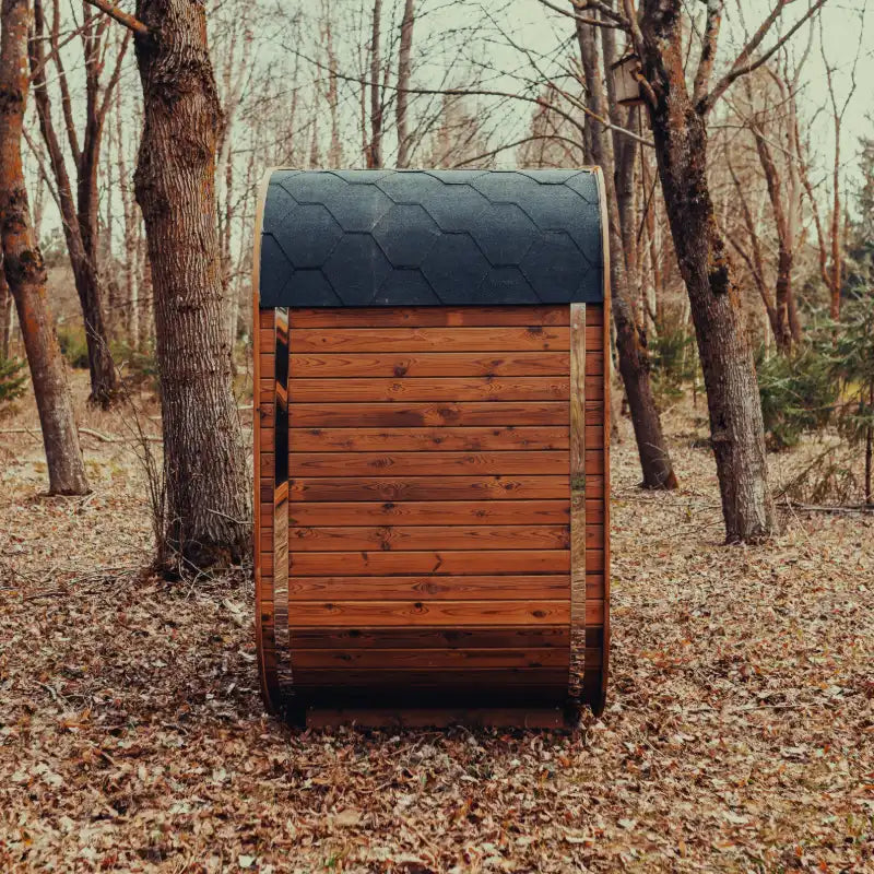 Mande MW12 ThermoWood® Outdoor Sauna: Up to 3 people | ThermoWood