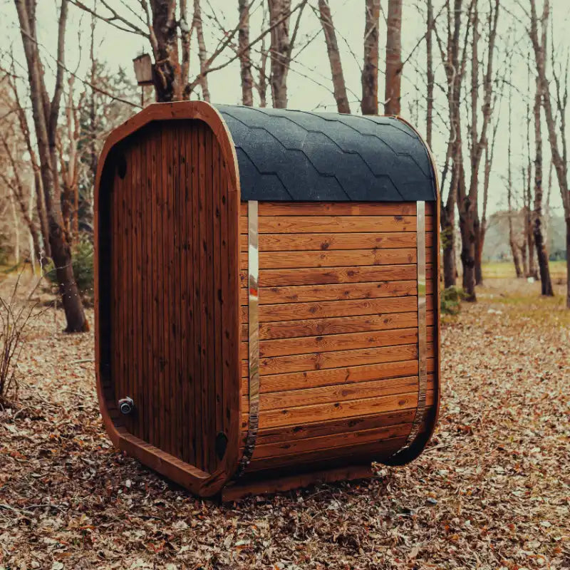 Mande MW12 ThermoWood® Outdoor Sauna: Up to 3 people | ThermoWood