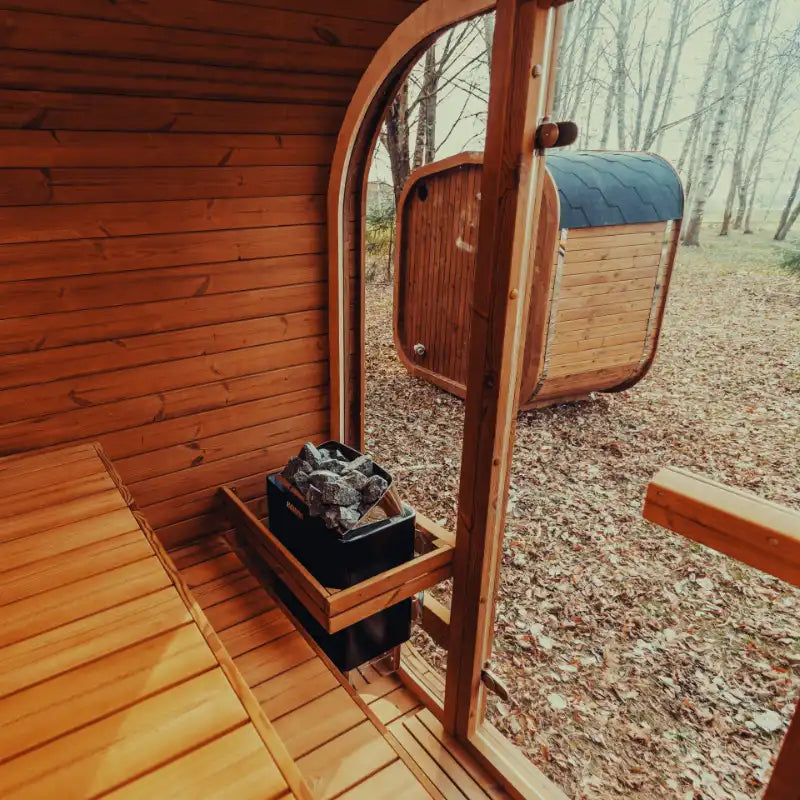 Mande MW16 ThermoWood® Outdoor Sauna